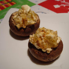 Stuffed Mushrooms With Feta