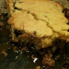 Beefy Cornbread Casserole