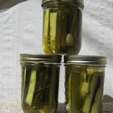 Dilled Zucchini Slices