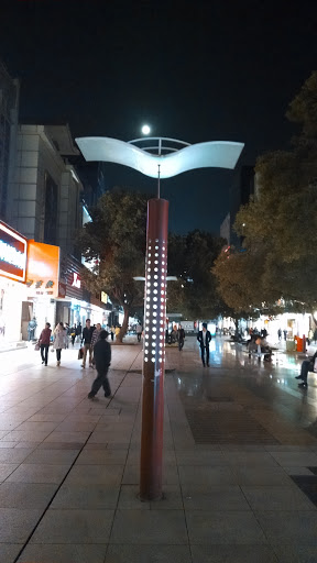 江阴步行街灯柱
