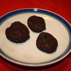 Triple Chocolate Mint Chip Cookies