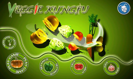 veggie-kung-fu-free-girls-game for android screenshot