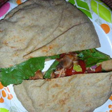 Pizza Salad Pita Pockets