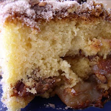 Sour Cream & Apple Coffee Cake