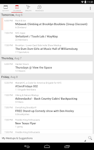 Meetup - screenshot thumbnail