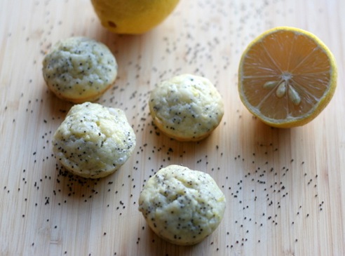 lemon poppy seed muffins 1