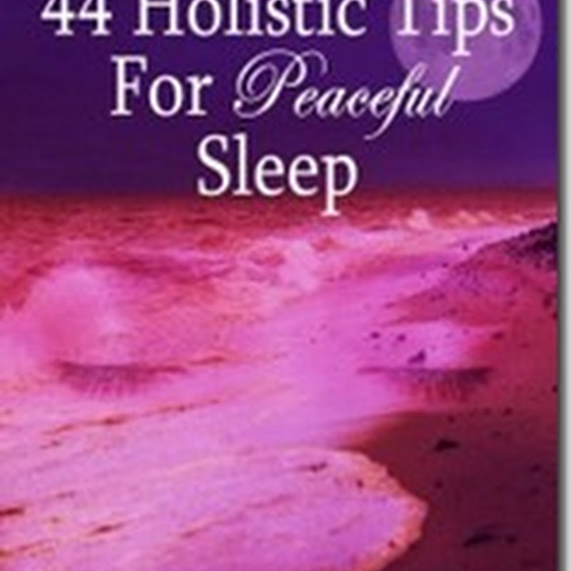 Orangeberry Book of the Day – 44 Holistic Tips For Peaceful Sleep by Keri Nola