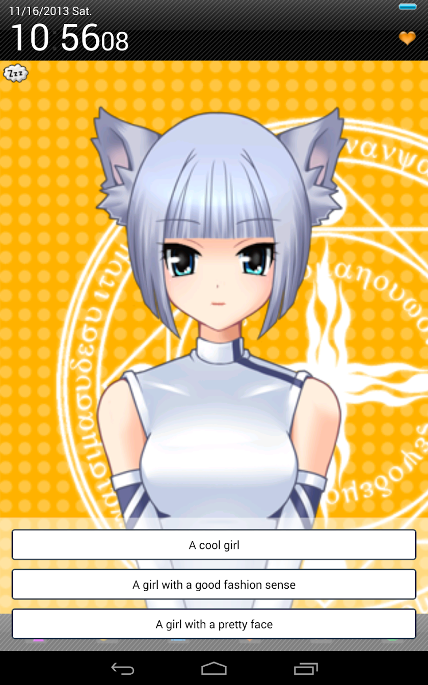 Elle Japanese Moe Alarm Clock Screen 1