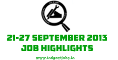 employment news 21-27 september 2013