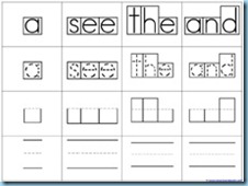 You Can Read Sight Words Box Words Handwriting