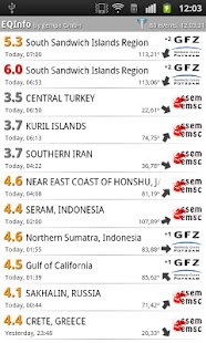 EQInfo - 全球地震資訊