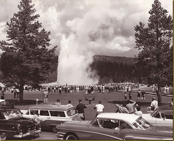 old faithful in the 50s