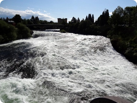 upper falls spokane river