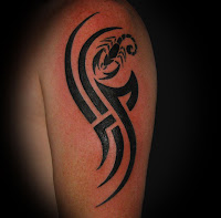 Simple Tribal Tattoo Shoulder