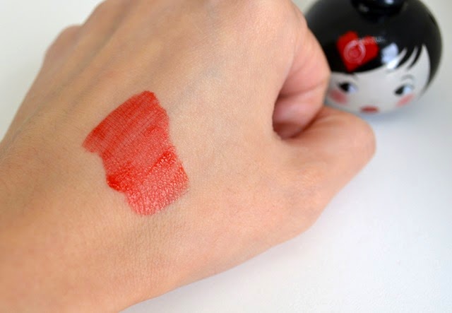 The Body Shop Lip and Cheek Stain Review Swatch