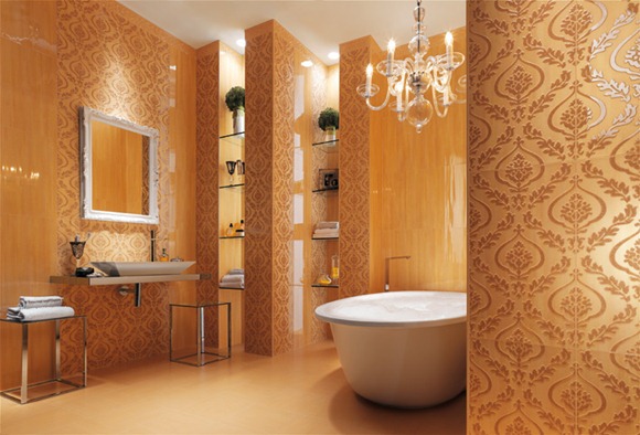 Cream-wallpaper-look-bathroom-tiles
