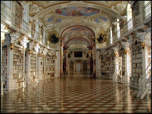 Bibliothèque de l'abbaye bénédictine d'Admont, Autriche -15