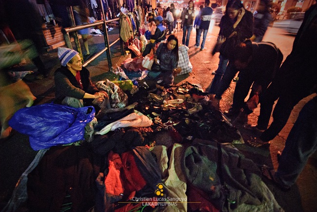 Night Market along Maharlika in Baguio City
