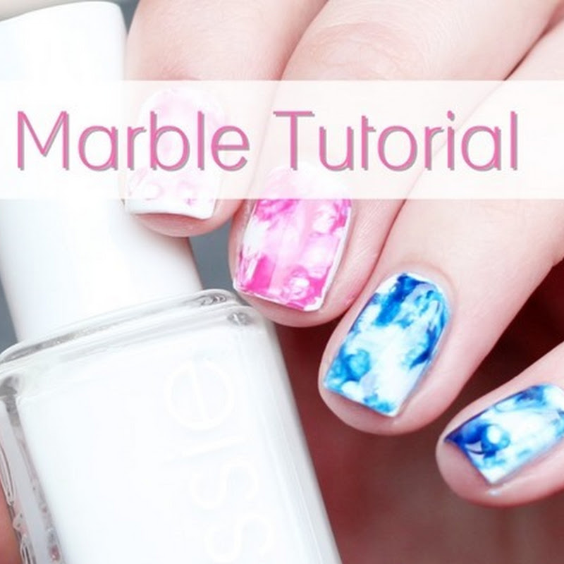 [Video Tutorial] Dry Marble Nails