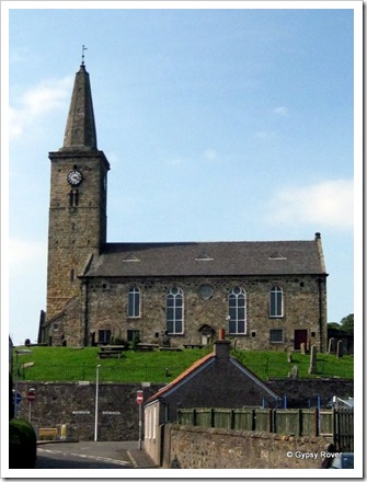The remaining church in Markinch.