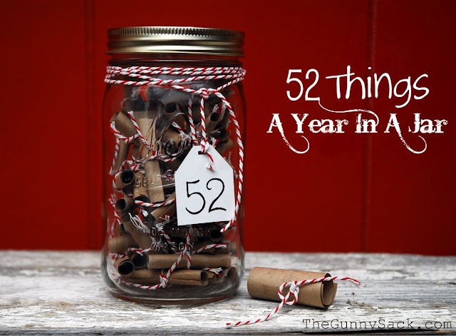52 ways I love you in a jar