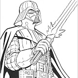 STAR WARS COLORING PAGES