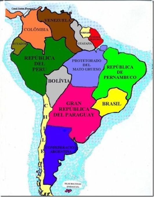 Profecia 09 America do Sul idealizada