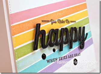 You Make Me Happy close-up by Tammy Hershberger for Dare to Get Dirty