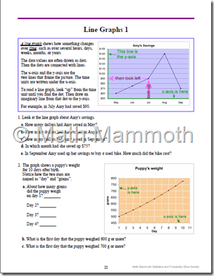 Math Mammoth Statistics Screenshot 2