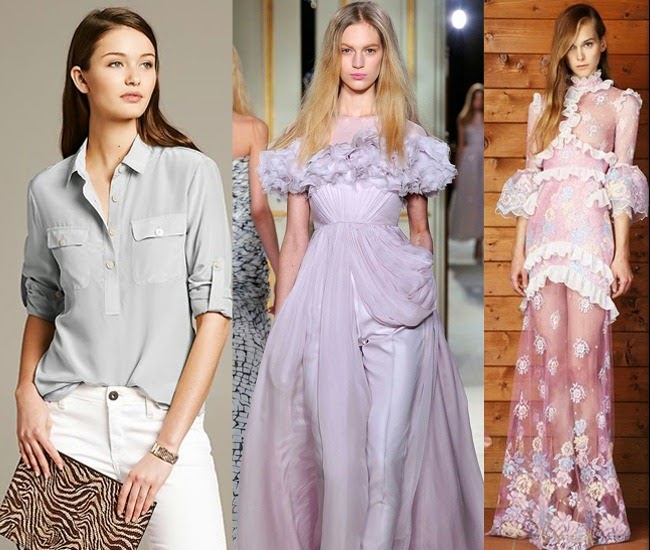 Pastels fashion trends for spring 2014