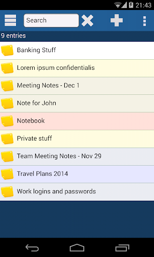 Krypto Notes (legacy) 2.2.128 screenshots 2