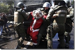 Santa-Arrested
