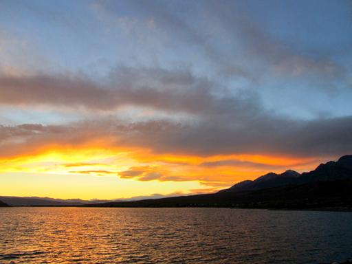 Mackay Reservoir Sunset
