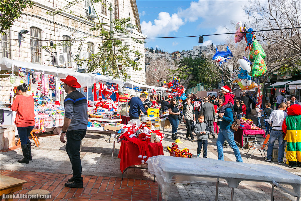 LookAtIsrael.com - Фото путешествия по Израилю | Рождество в Назарете | Christmas in Nazareth