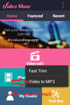 app เปลี่ยน video เป็น mp3 ใน tablet