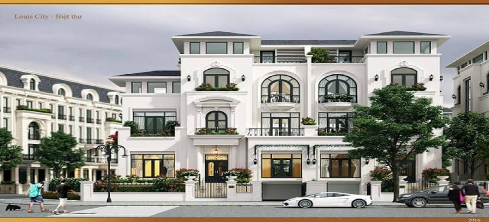 DỰ ÁN NHÀ PHỐ BIỆT THỰ LOUIS CITY HOÀNG MAI
