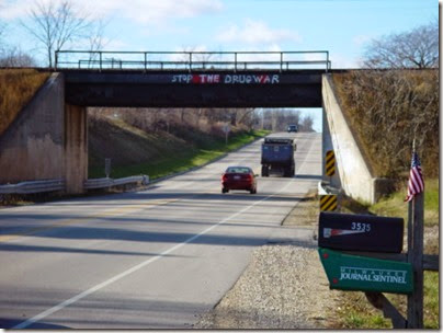 033 Bridge over Wisconsin State Highway 167/Holy Hill Road between Rugby Junction and Hubertus
