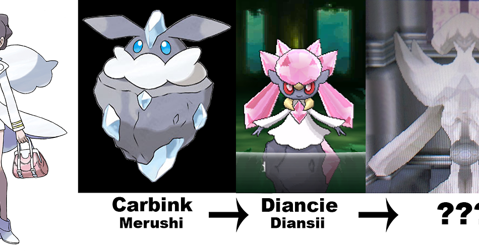 Pokémon X And Y Carbink Evolves In Diancie Clash