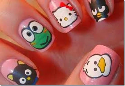 juegos de pintar uñas de pinguinos, gatitos, patos
