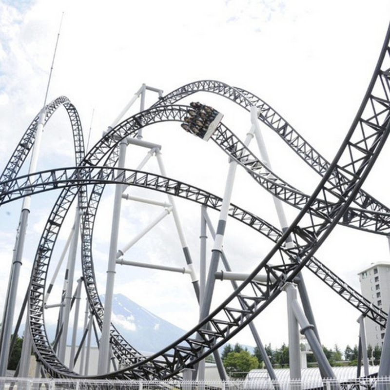 World's Steepest Roller-coaster Opens in Japan | Amusing Planet