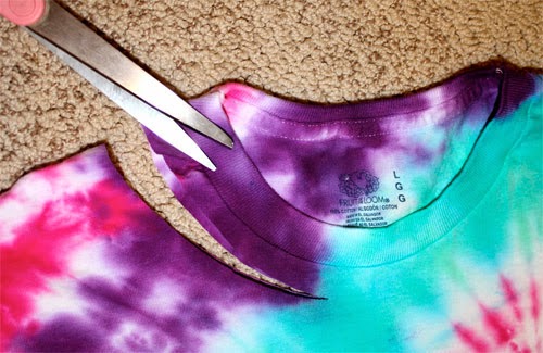 DIY Como transformar camiseta em saída de praia