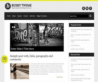 Busby-Blogger-Template