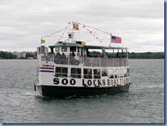 4937 Michigan - Sault Sainte Marie, MI -  St Marys River - Soo Locks Boat Tours Dock No. 2 - Hiawatha