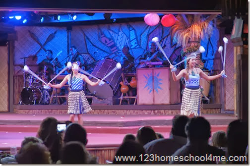 Disney's Polynesian Spirit of Aloha Dinner Show Dancers Disney's Polynesian Spirit of Aloha Dinner Show Dancers