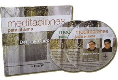 MEDITACIONES PARA EL ALMA, Deepak Chopra [ Audio CD ] – Inducir a la calma a través de la armonía y la belleza de sonidos llenos de matices