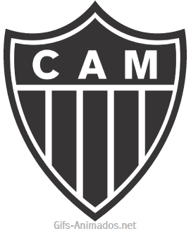 Escudo 3D Atlético Mineiro animado 03