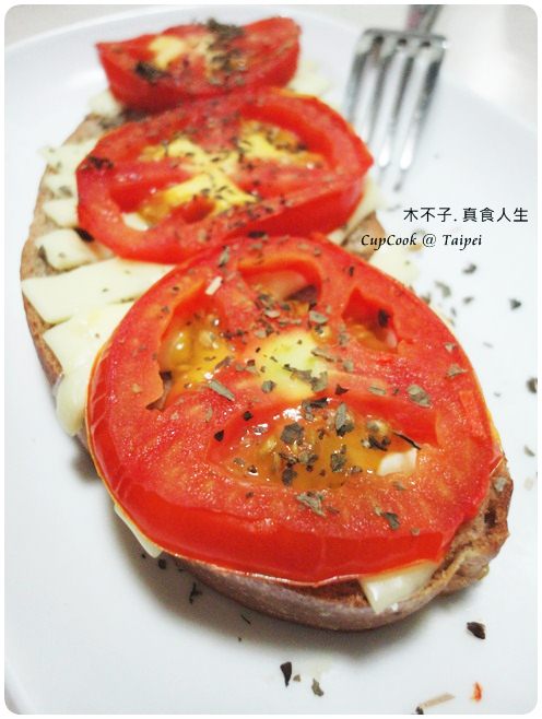 番茄起司烤吐司 (3)