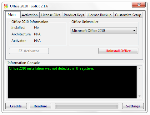 Download Microsoft Office 2010 Activator