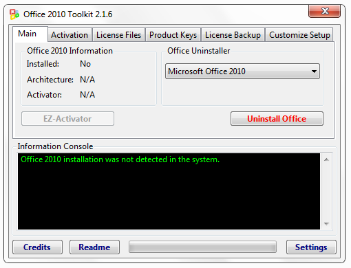 Tips and Tricks: Activate Microsoft Office 2010 with EZ  Activator