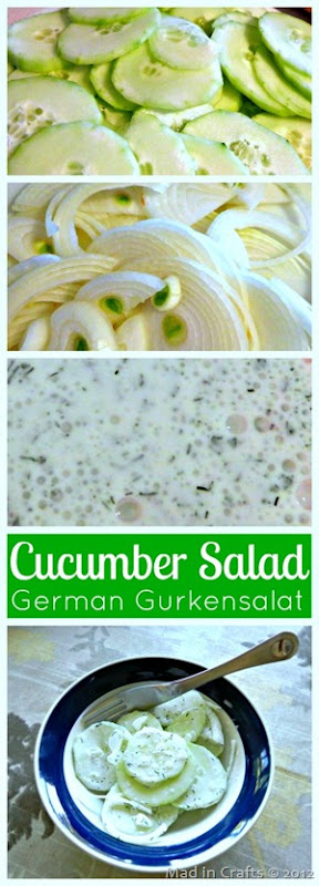 gurkensalat collage